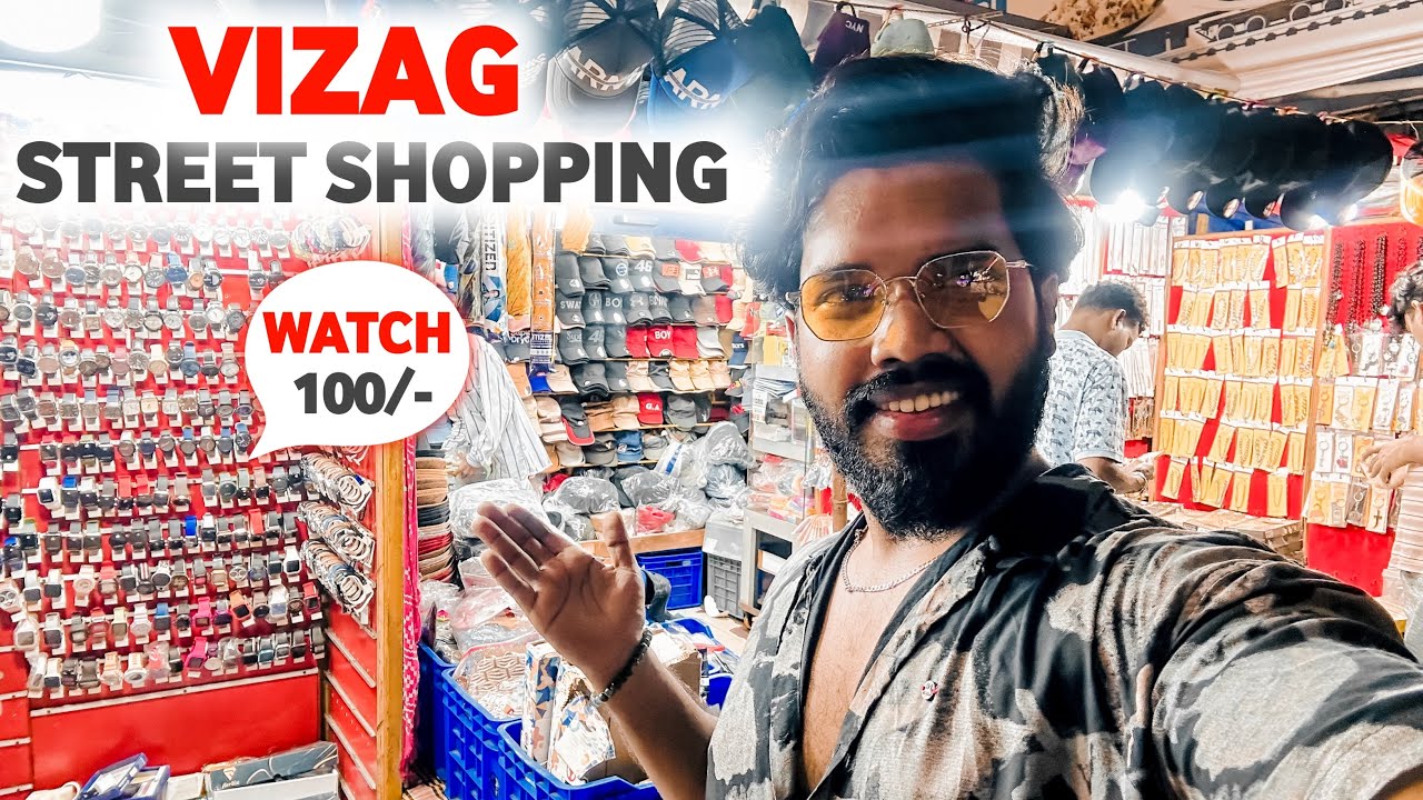 Best Place For Street Shopping 🔥🤩In Vizag | Ravinder’s Fashion