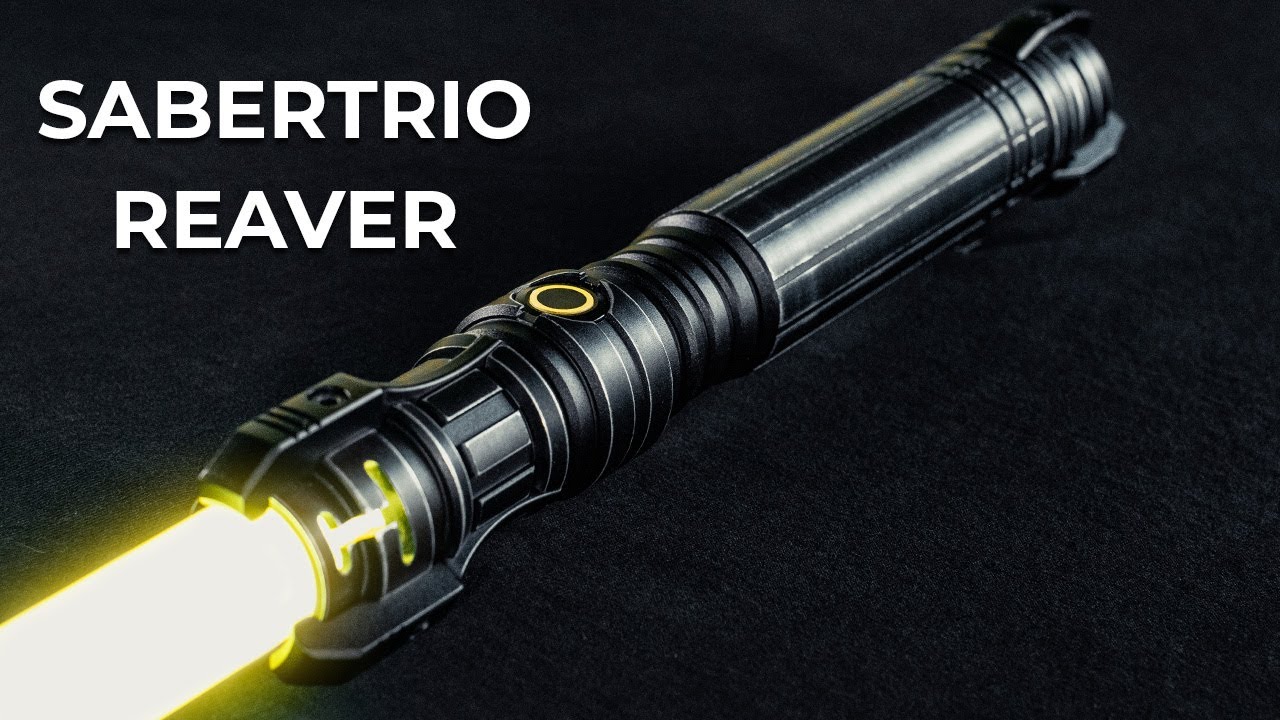 Распаковка и обзор светового меча Sabertrio Reaver Neopixel