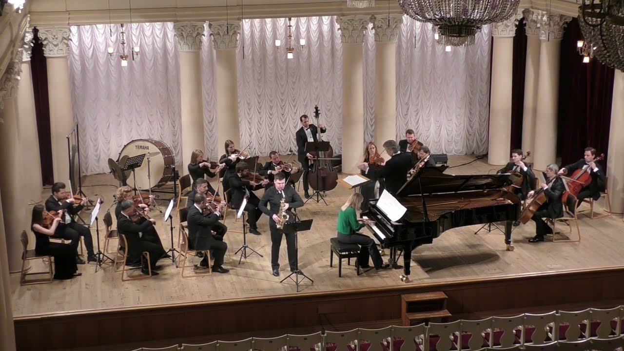 Serge Leontiev - Nocturne for Saxophone, Piano and Strings (2022)