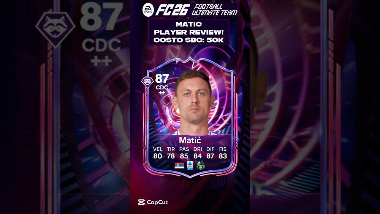 MATIC REVIEW🤯#sassuolo #matic #ultimateteam #eafc #fc26