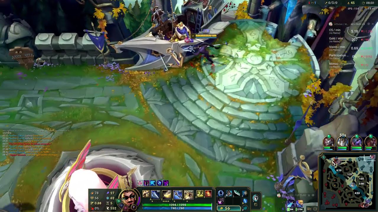 Ma Première RANKED avec Xin Zhao Top