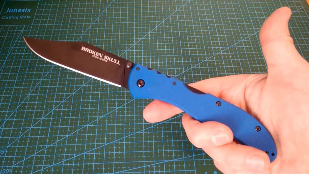 💥Нож Cold Steel Broken Skull IV #54S BLU