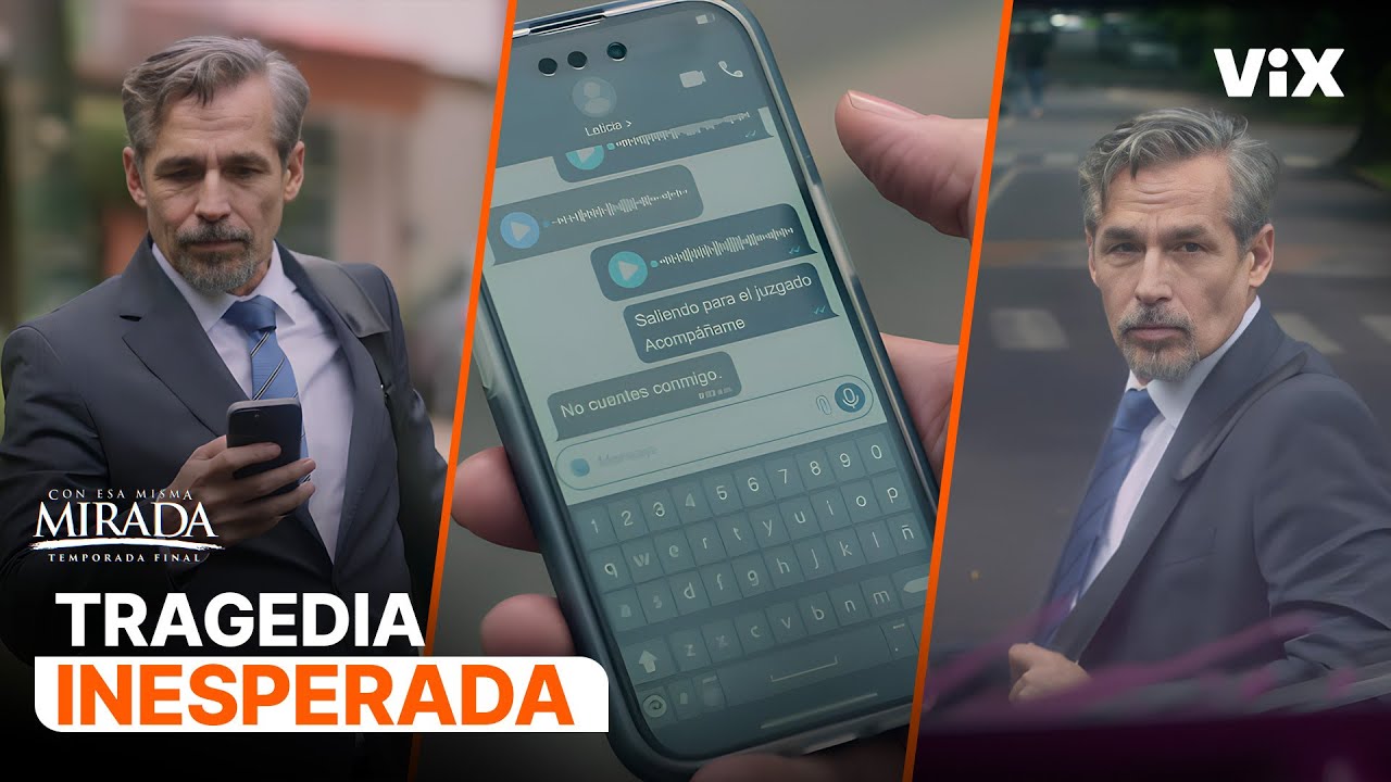 Accidente fatal de Bernardo | Con Esa Misma Mirada | ViX