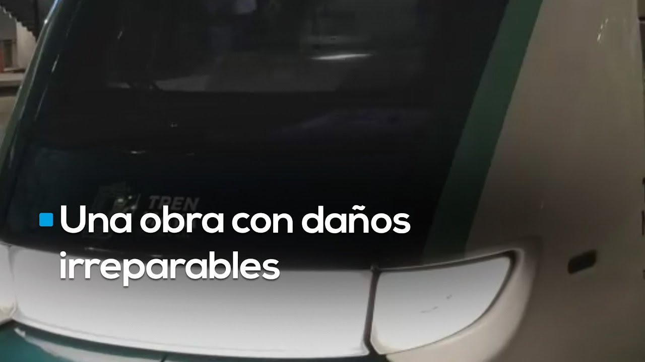 ¡UNA OBRA CON DAÑOS IRREPARABLES! | El Tren Maya continúa inconcluso y es monumento a la opacidad