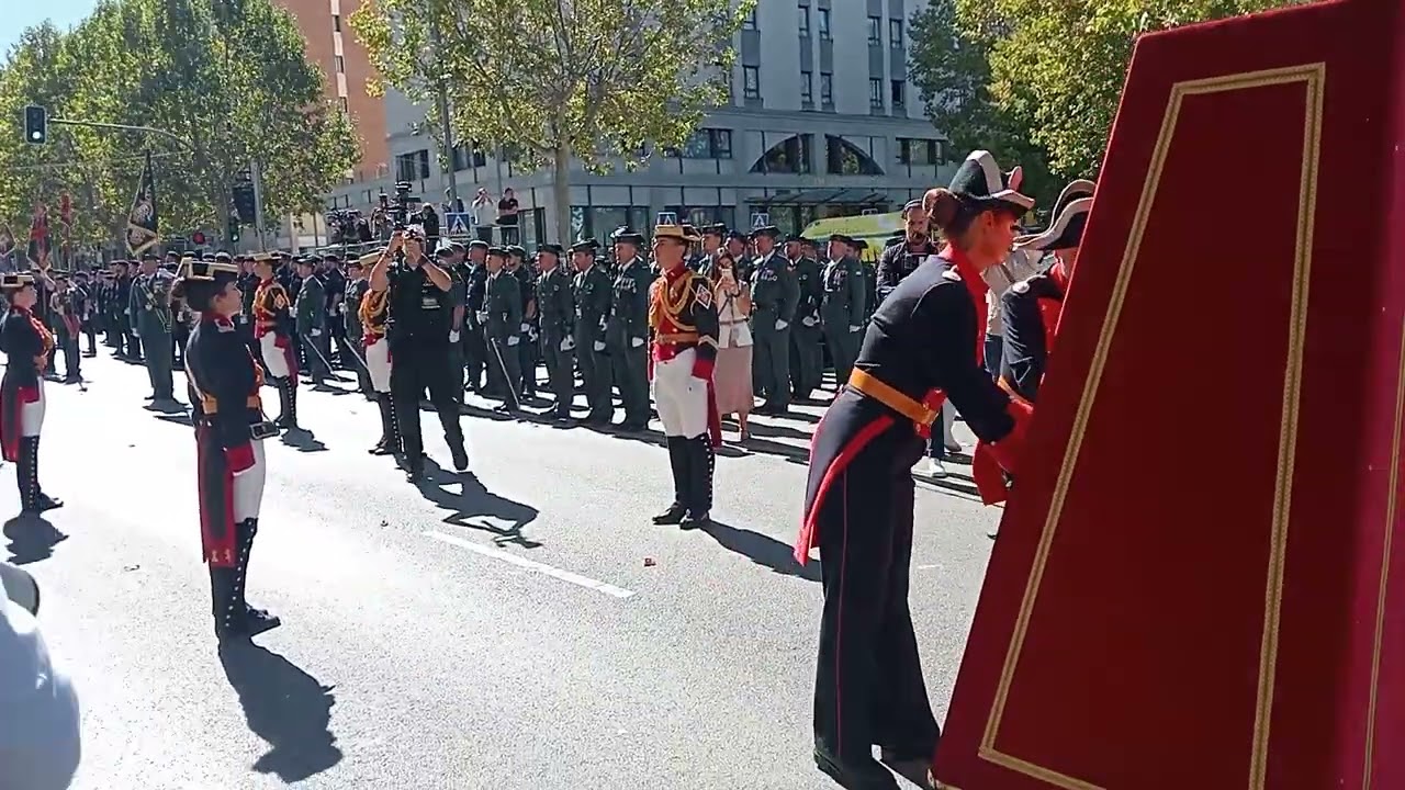 Homenaje a los Caídos de la G civil en Cuenca. Actos de la conmemoración de la V. del Pilar.05/10/25