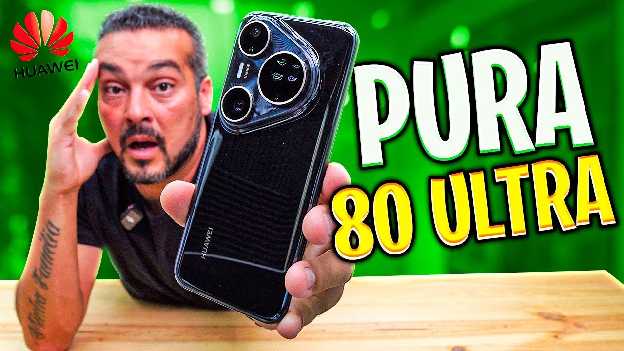 DESCE DO TRONO PORQUE O REI 👑 CHEGOU! HUAWEI PURA 80 ULTRA!