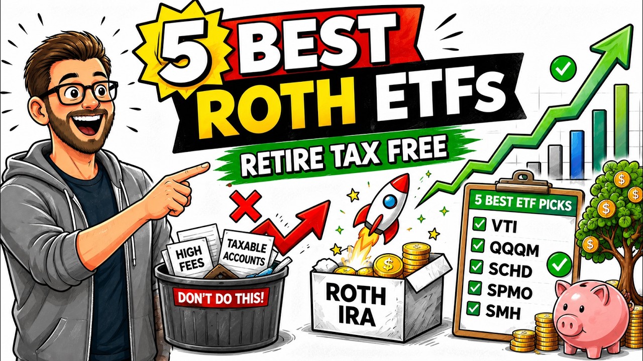 5 лучших ETF для Roth IRA, которые стоит купить в 2026 году (богатство без налогов)