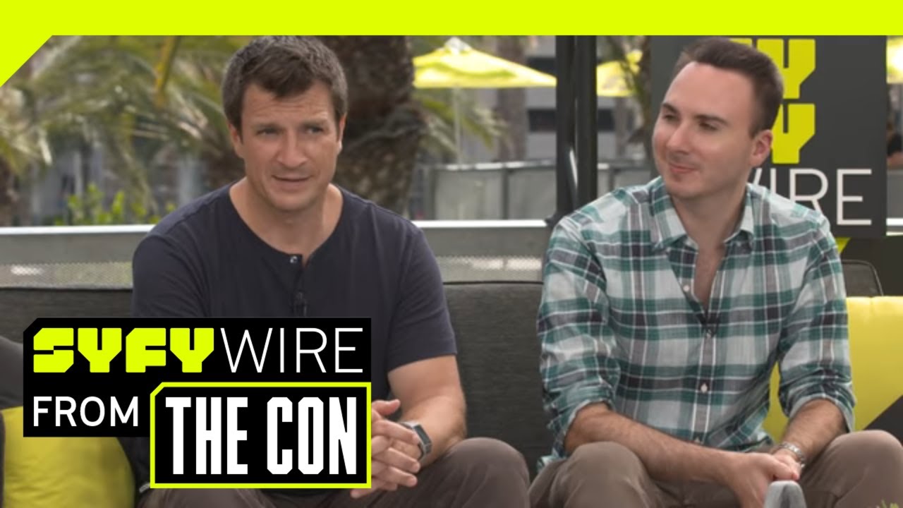 Uncharted's Nathan Fillion And Allan Ungar On Secrets Of Uncharted Fan Film | SDCC 2018 | SYFY WIRE