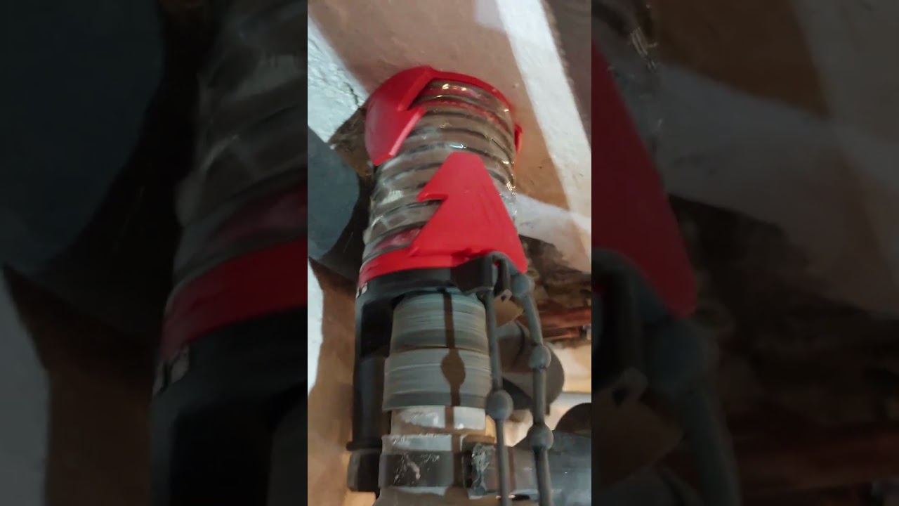 #milwaukee#praca#test#uniwersal.Dust Trap.SDS-PLUS.MAX 215mm.badamy osłonę na pył do wiercenia strop