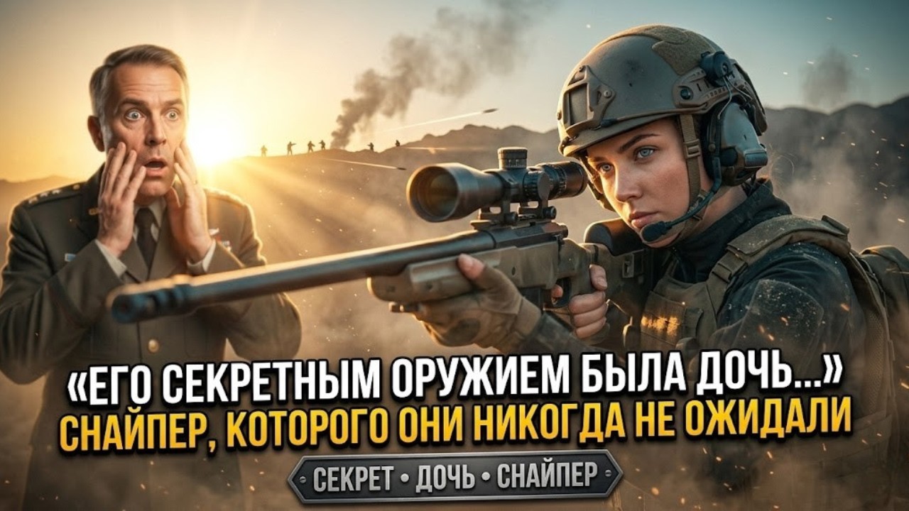 Его секретное оружие — его дочь — снайпер, которого они не заметили