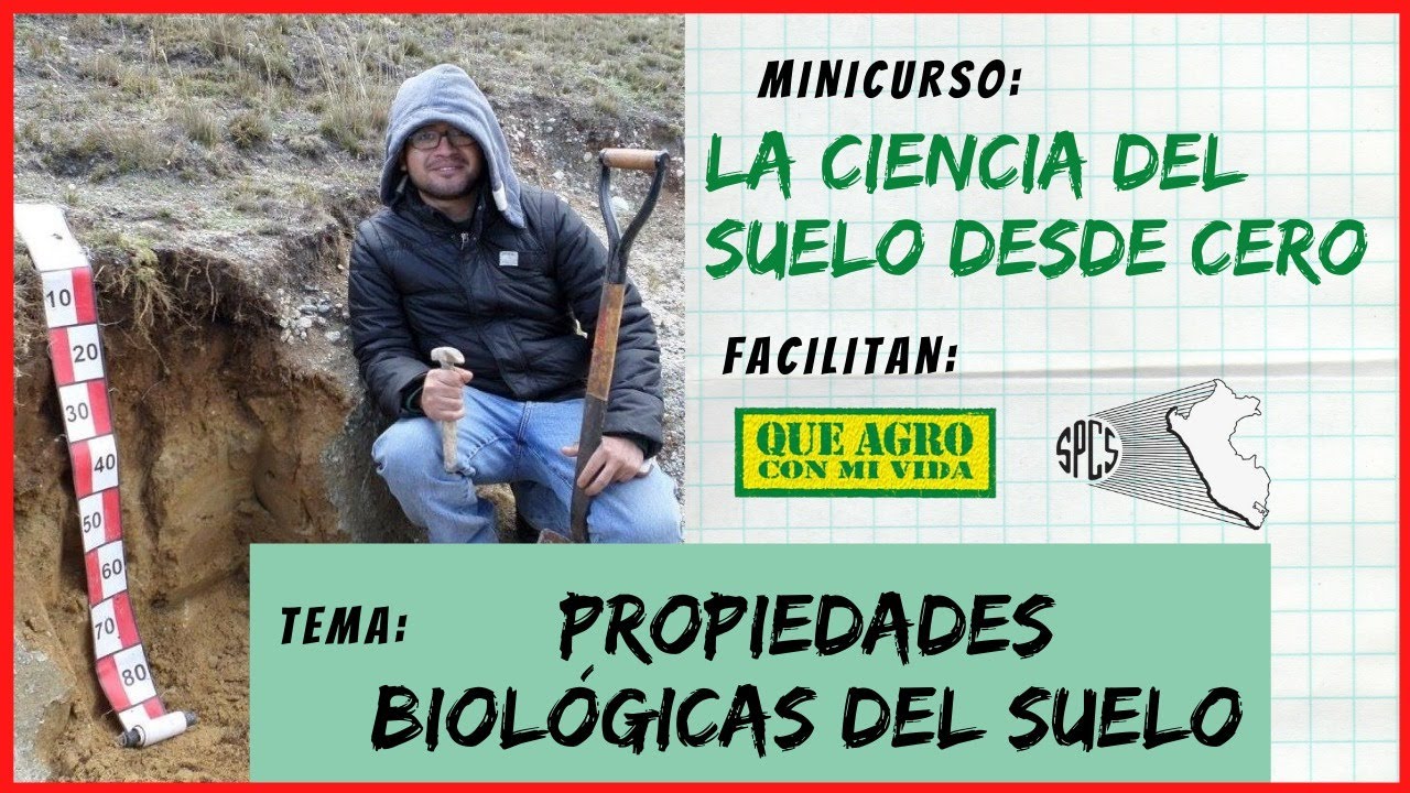 La CIENCIA del SUELO desde CERO: PROPIEDADES BIOLÓGICAS del SUELO 👩🏽‍🌾👨🏽‍🌾🌱