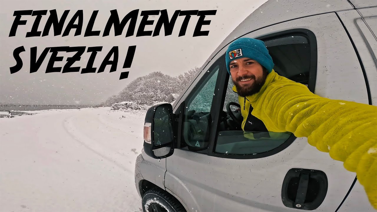BUFERA di neve ❄️ 🇸🇪  Entriamo in Svezia!