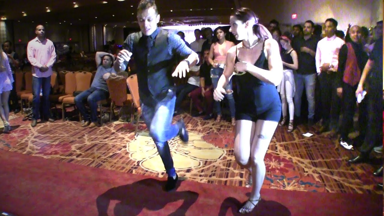 Tatiana Bonaguro & Fernando Sosa Social Dancing @ 2017 Las Vegas Salsa Congress!