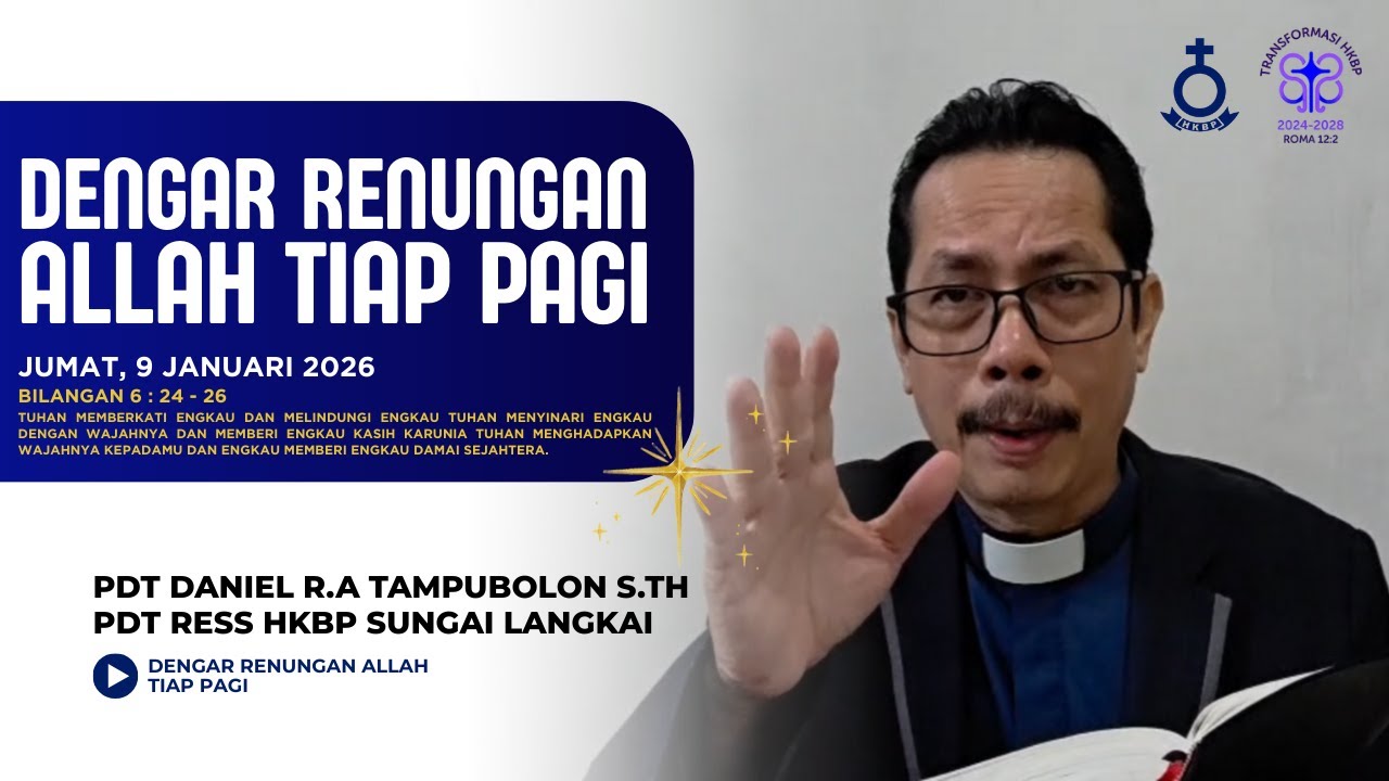 Dengar Renungan Allah Tiap Pagi | Jumat, 9 Januari 2026