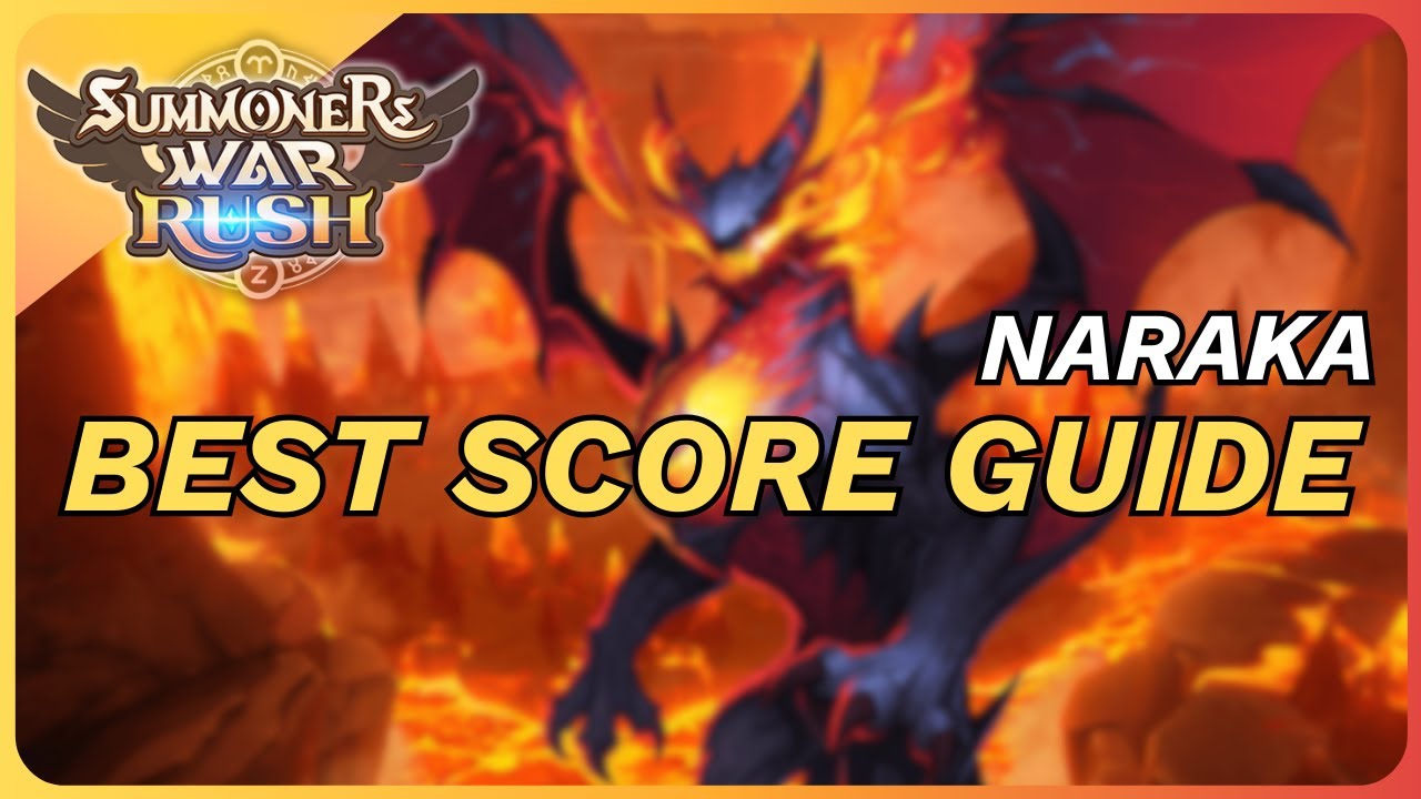SW RUSH | COMMENT TOP SCORE SUR NARAKA !