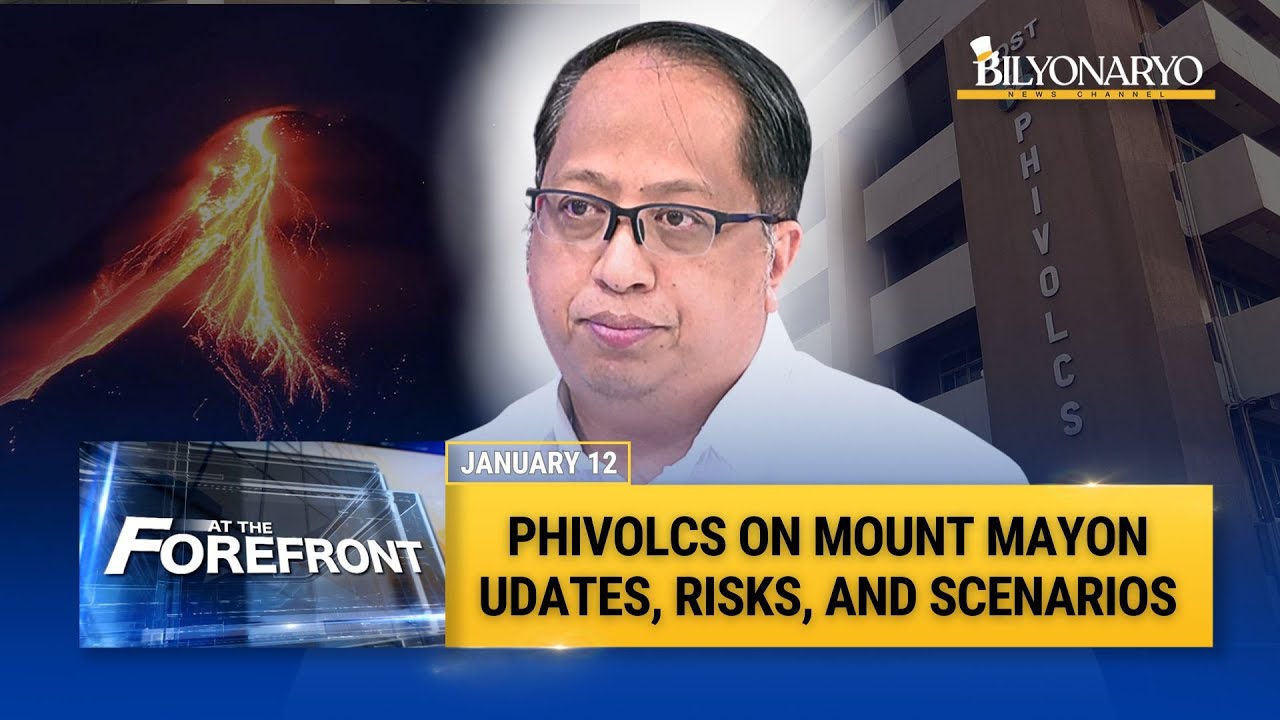 At The Forefront: Mayon Update: Lava, Gas, and the Threat of Lahars | Teresito Bacolol