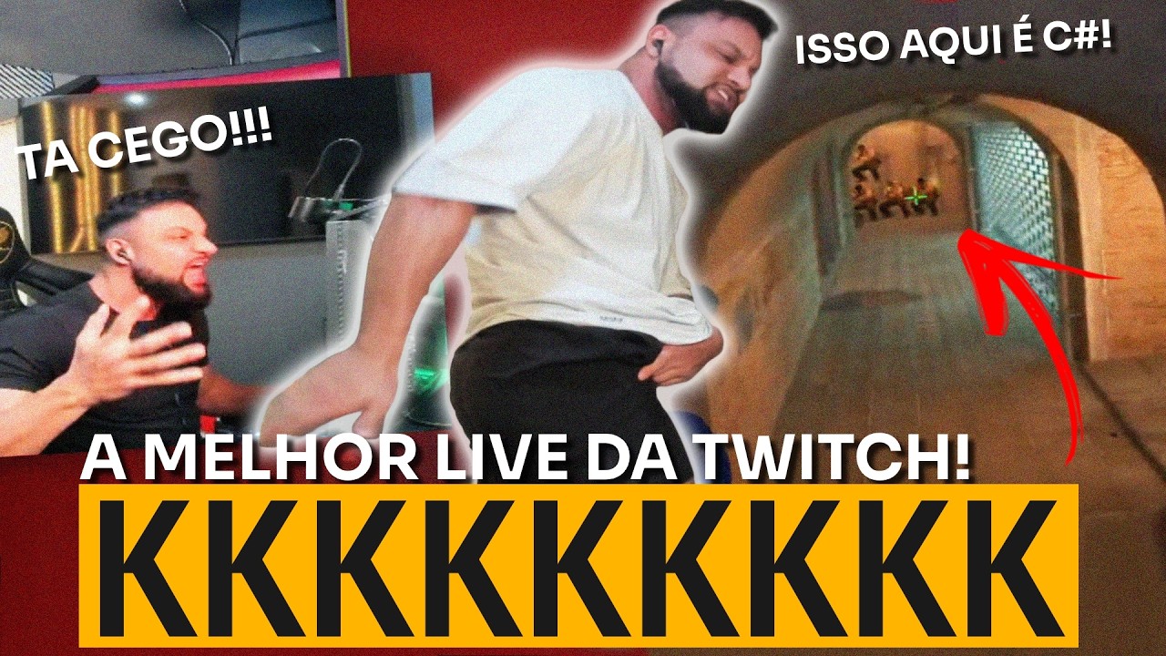 A MELHOR LIVE DA TWITCH!! - MELHORES MOMENTOS das LIVES do FER
