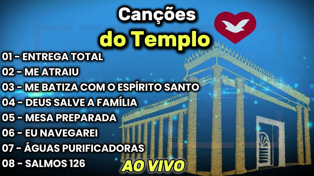 Melhores Músicas do Templo 2025 para adorar - ao vivo | Cleiton Lisboa