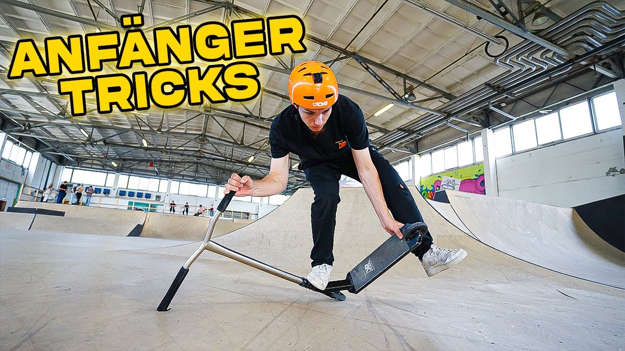 7 ANFÄNGER SCOOTER TRICKS SCHNELL LERNEN!