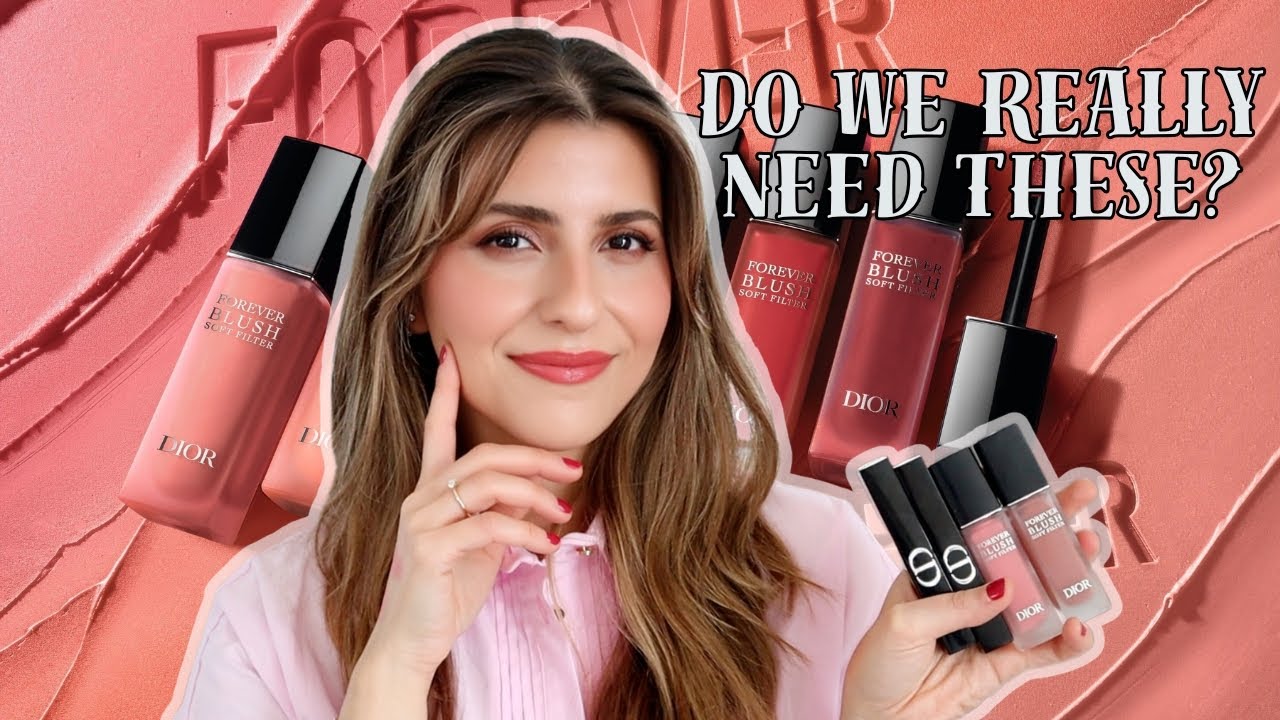 Dior Forever Blush Soft Filter & Rouge Dior On Stage 💄 Swatches & Review