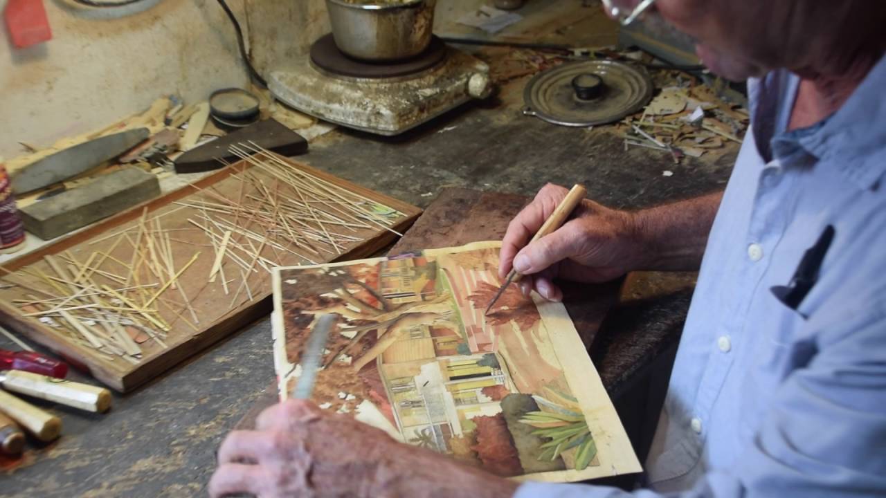 Artist Straub - Creating the world's best marquetry