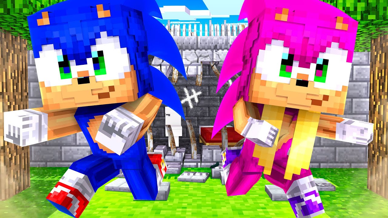 GEFÄNGNIS AUSBRUCH als BABY SONIC?! - Minecraft GEFÄNGNIS