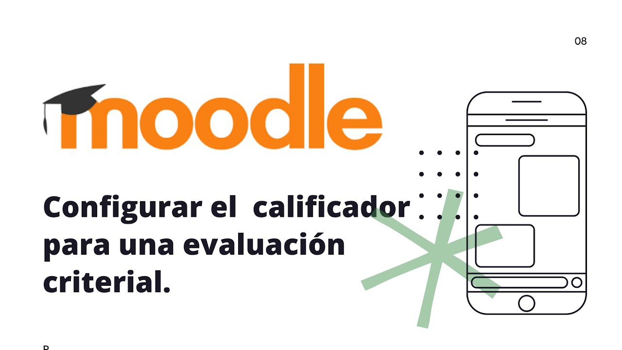 Moodle configurar el calificador para una evaluación criterial