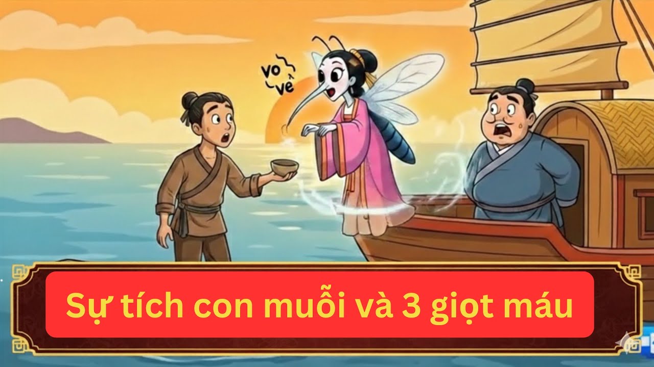 Sự tích con muỗi,Truyện dân gian hay nhất