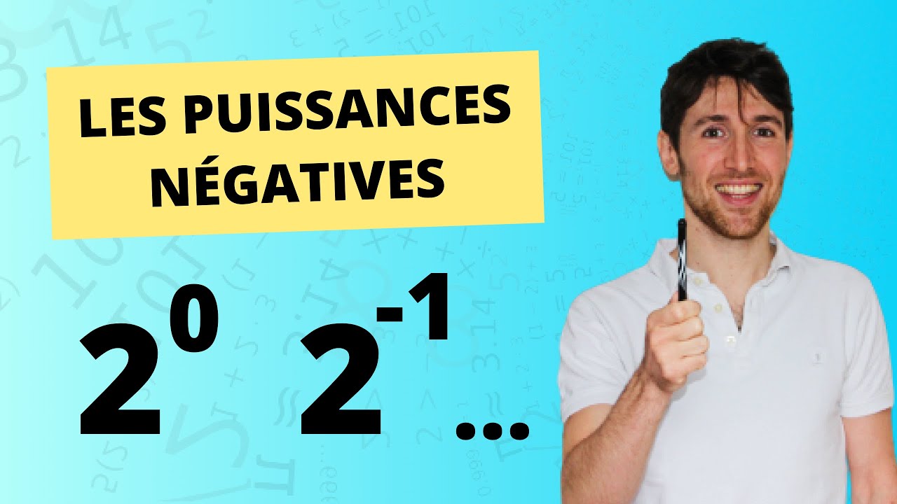 Combien fait 2 puissance 0, que vaut 2 puissance -1 ?