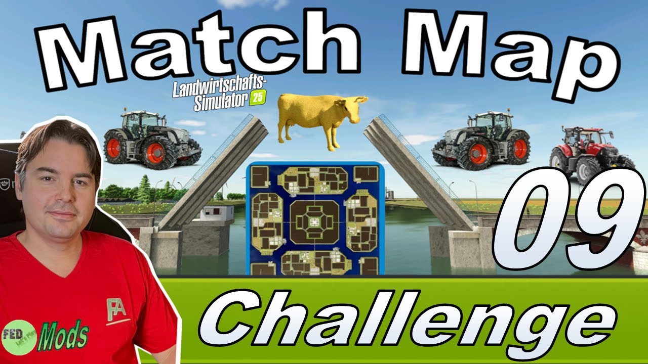 LS25 Match Map Challenge #09 Zu wenig Geld es reicht nur für das kleine Silo #ls25 #fs25