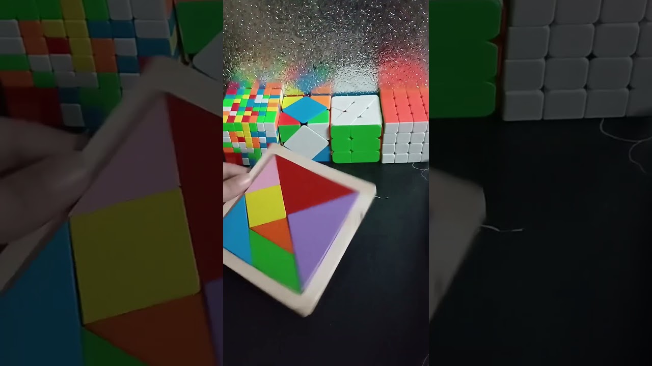 New Wooden Tangram Puzzle #shorts #fypシ