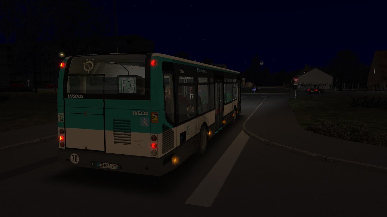 Omsi 2 Horizon 16 Ligne F3 Circulaire en Citelis line Ratp