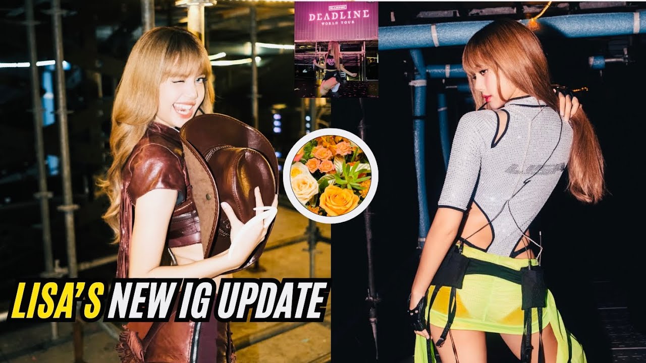 BLACKPINK's Lisa's Instagram Updates Are Making a Scene &mdash; From Backstage to Plane Photos!