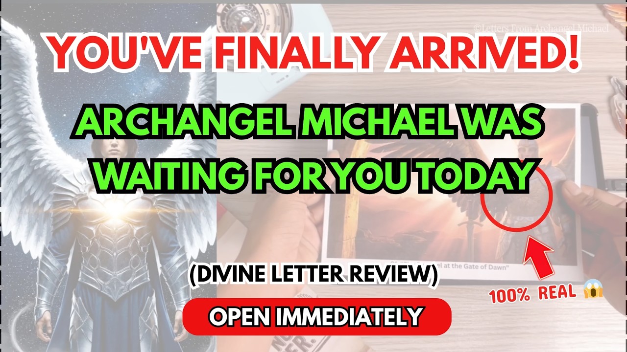 🛑 Stop—Michael SAYS the moment you FOUND him today was PLANNED by Heaven…