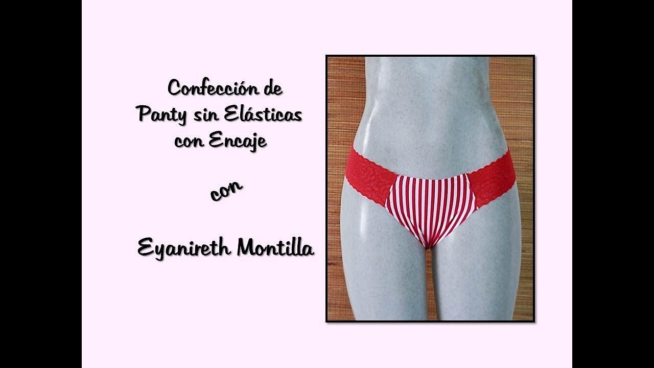 Aprende a Confeccionar una Pantaleta sin Elásticas con Encaje