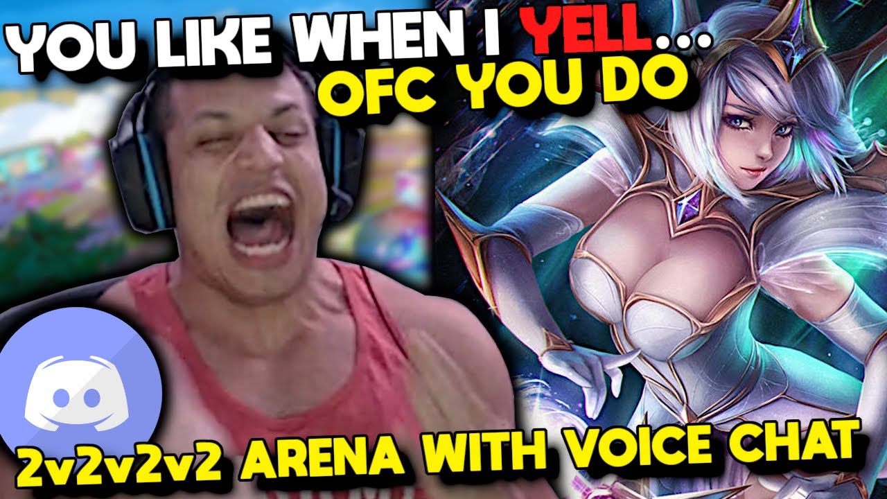 Tyler1 YELLS At His Arena E-Girl Duo | T1 2v2v2v2