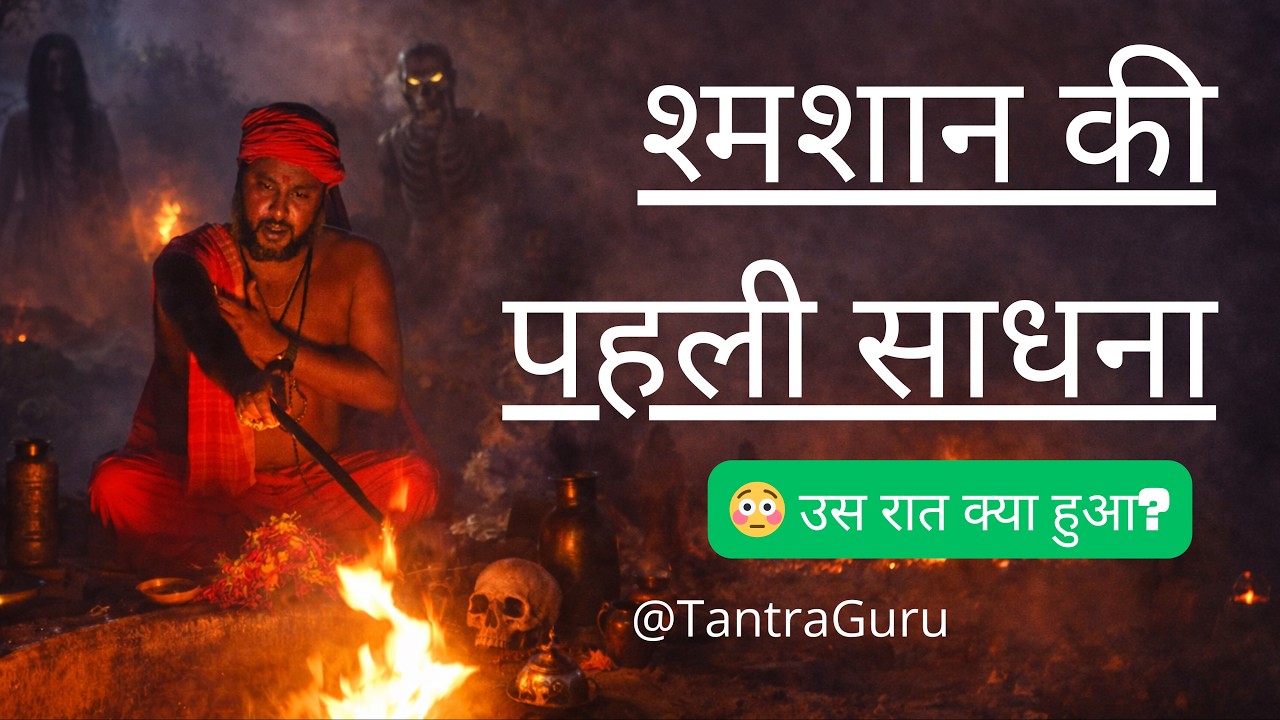 श्मशान की पहली साधना | उस रात जो हुआ उसने मेरी जिंदगी बदल दी😱