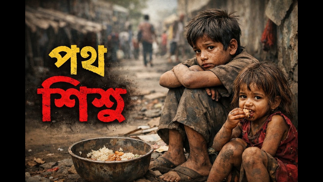 পথের শিশু – তার অপরাধ শুধু গরিব হয়ে জন্মানো! 😢