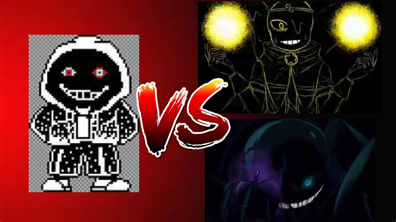 [ Dust Dust VS Nightmare Sans and Shattered Dream ] Undertale Timeline Collapse