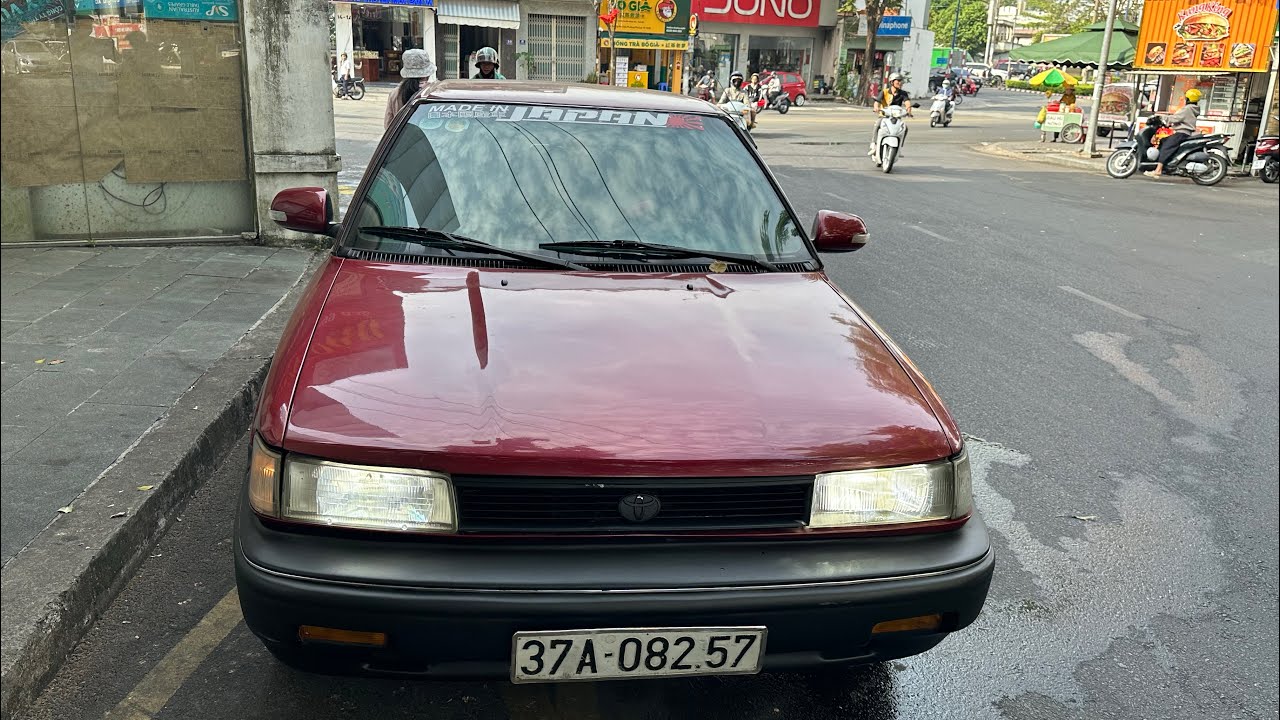 Toyota corolla 1990 Số Tự Động Full máy 1.6 giá 56 triệu 0972467436