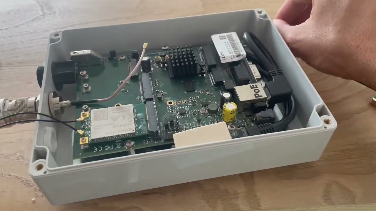 Instalación de gateway LoRaWAN MikroTik