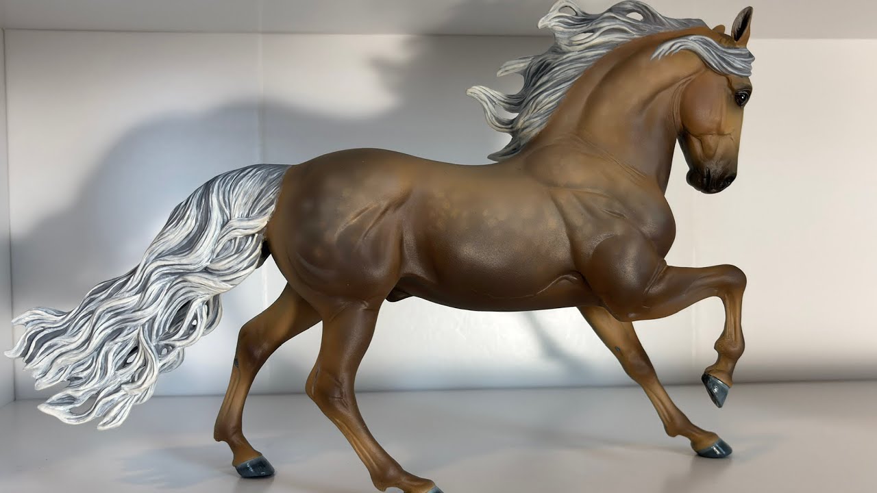 Custom Breyer Dappled Palomino