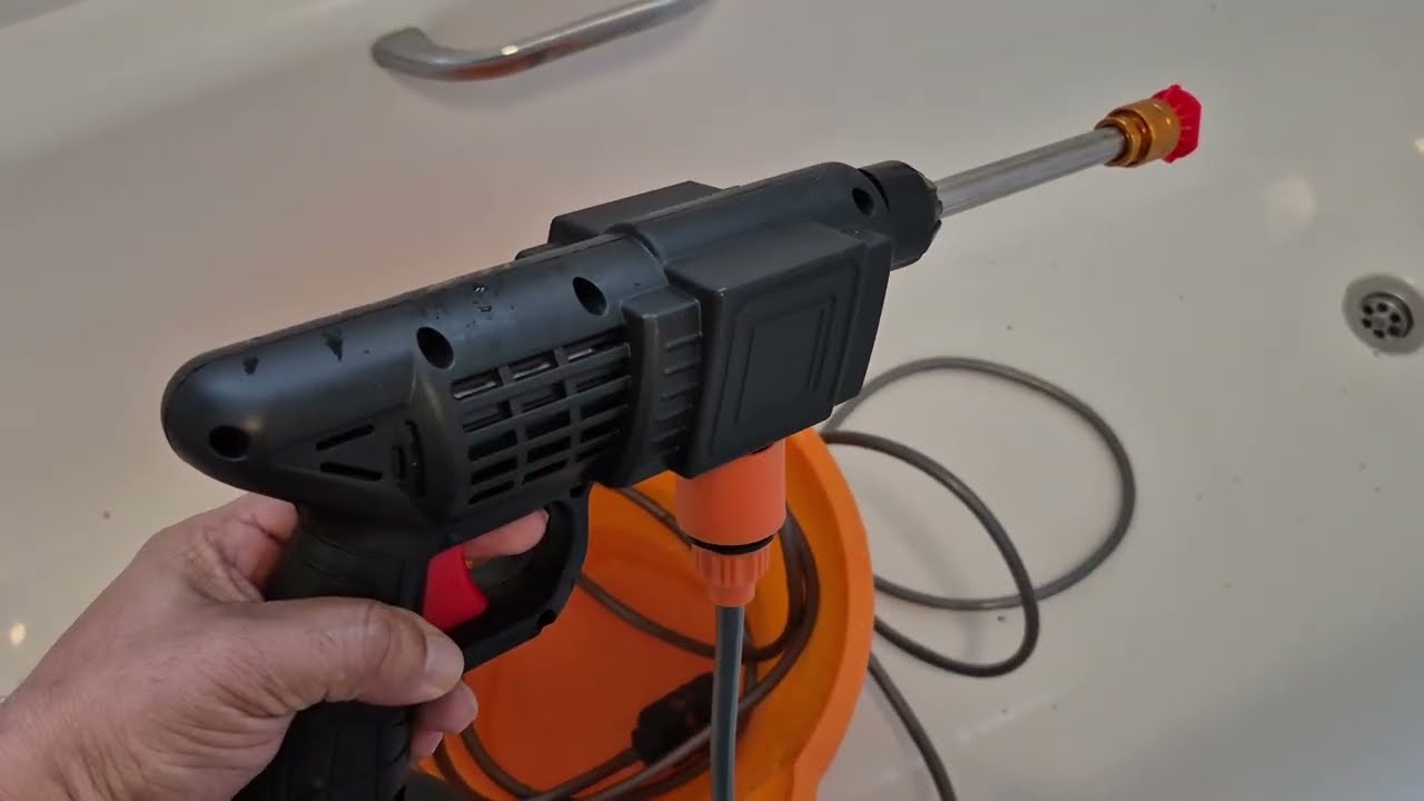 Should you BUY a TEMU Portable Jet Pressure Washer #temu #temufinds #fyp 