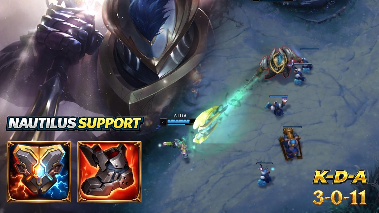 Nautilus vs. Thresh Support (BOT) | 3-0-11