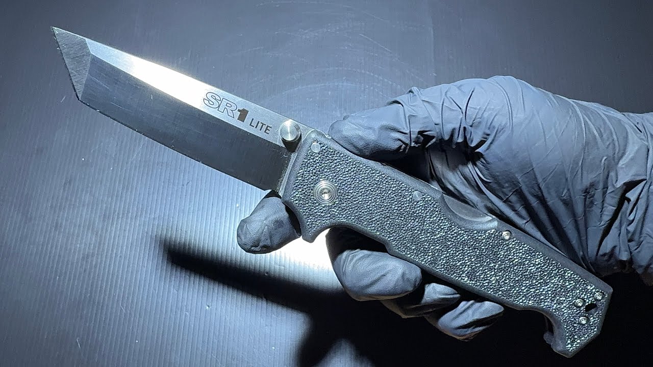 COLD STEEL SR1 LITE TANTO ยืม ตัวใหญ่ใบหนา เบากว่ารุ่นปรกติ รีวิวซ้ำรอบที่่สอง