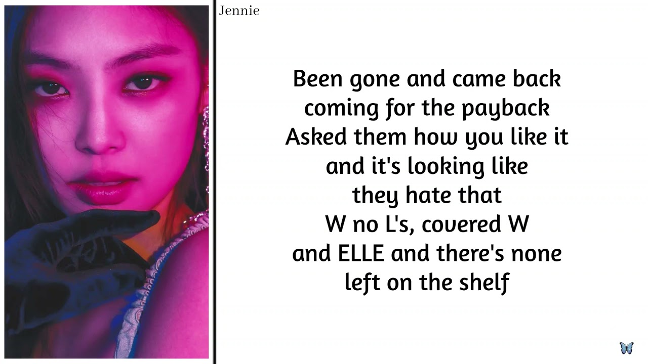 JENNIE - "SOLO" (Remix) THE SHOW / Lyrics Easy