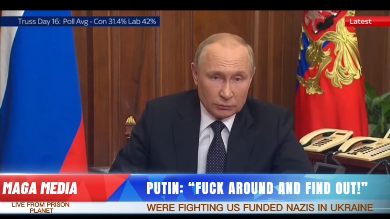 VLADIMIR PUTIN FULL RUSSIAN MOBILIZATION ADDRESS (W/TRANSLATED AUDIO)