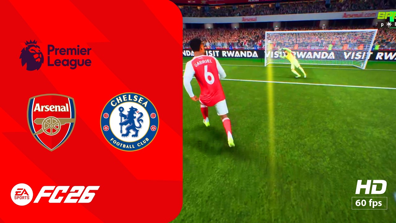 Arsenal vs Chelsea - Premiere League | PC [HD60] FC 26 - Emirates Stadium