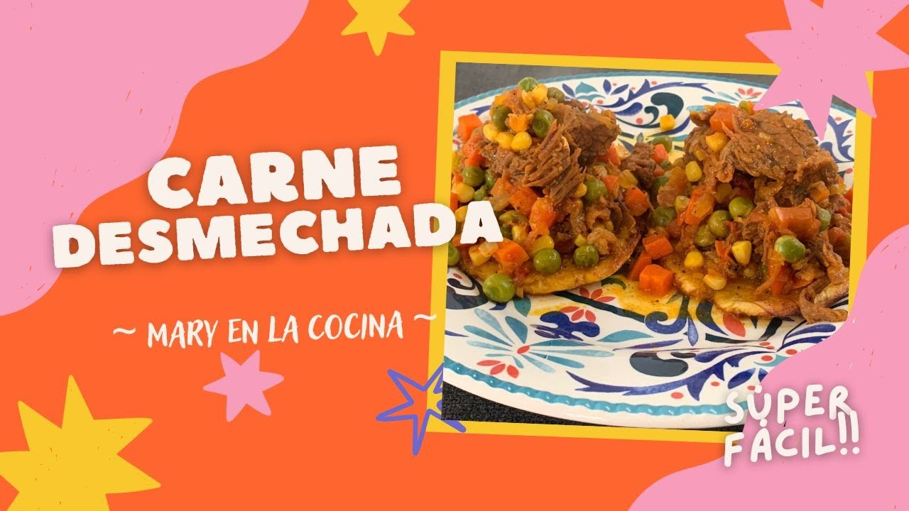 Como hacer Carne desmechada con verduras 🥕🥬