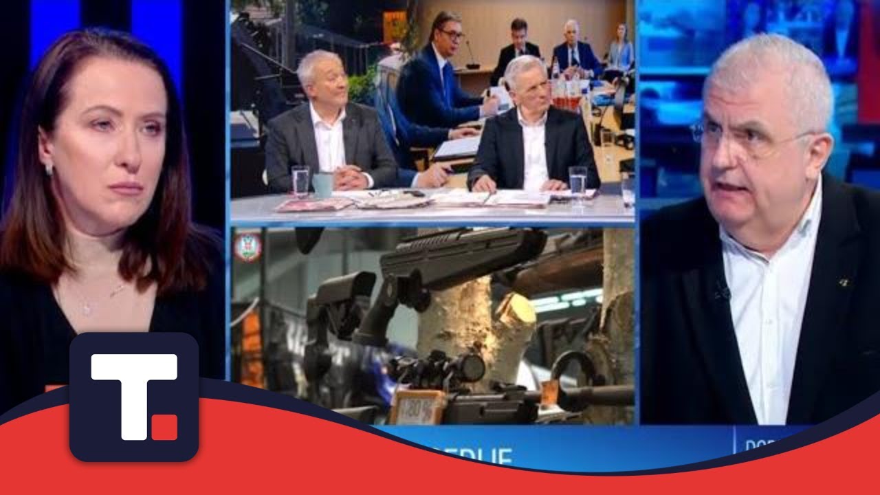 Politika u senci tragedije - Snežana Paunović i Nenad Čanak • DOBRO JUTRO TANJUG